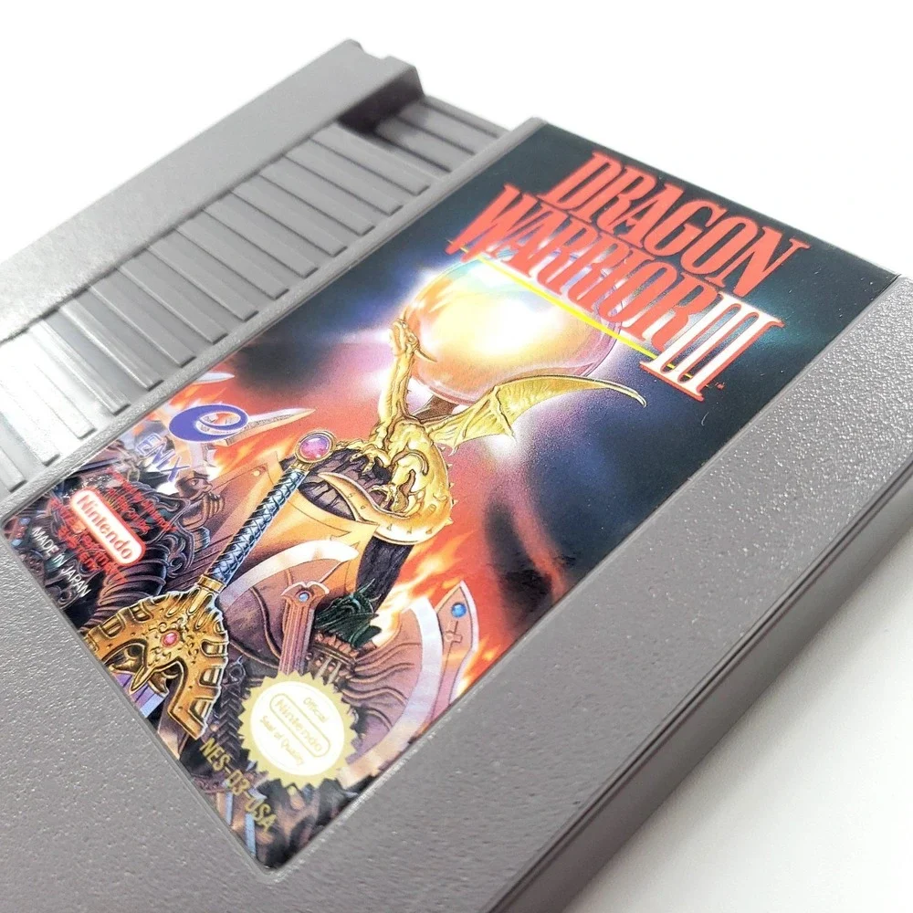 Dragon Warrior III Nintendo NES Authentic w/ Box Pristine Label No Manual Tested